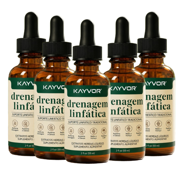 Kayvor® Gotas para Drenagem Linfática