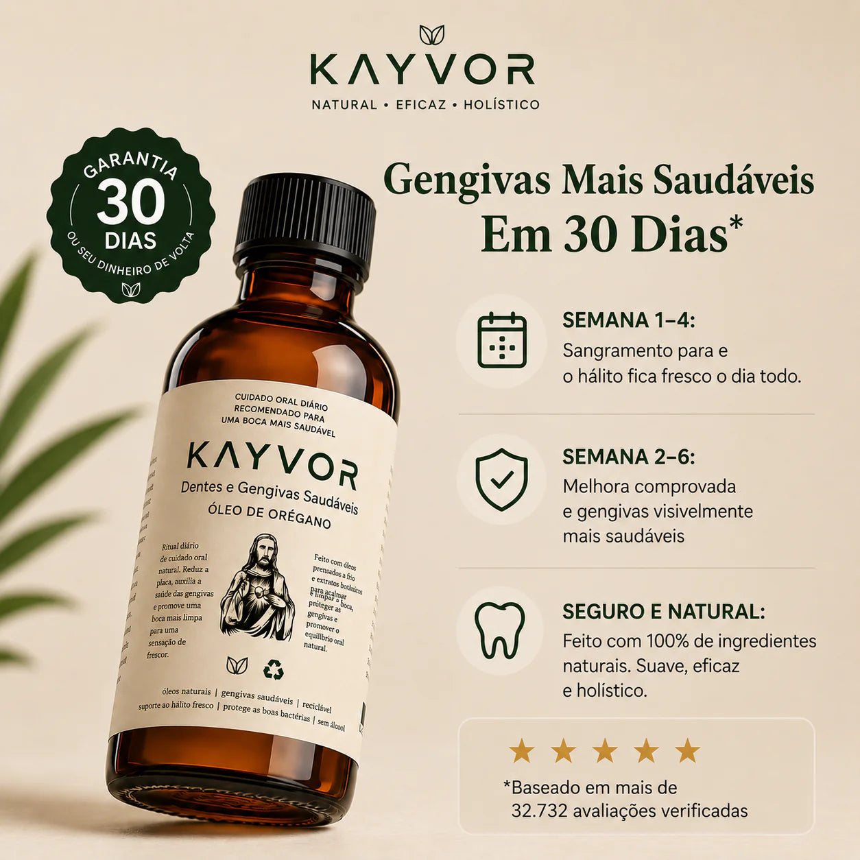 Gengivas mais saudáveis em 30 dias